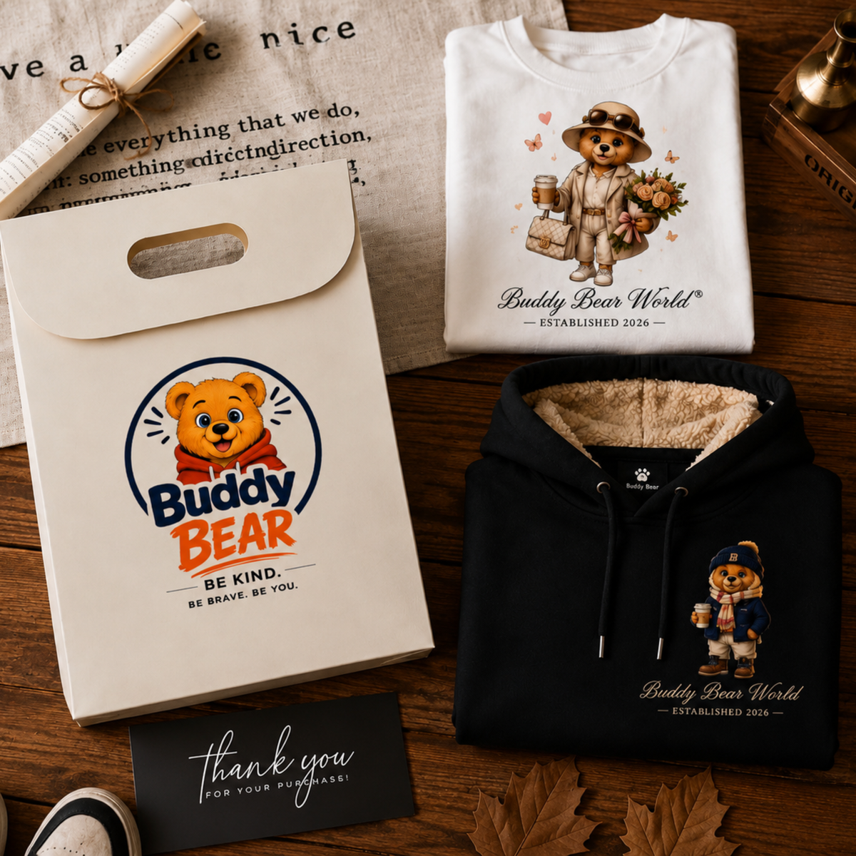 BUDDY BEAR SOCKS